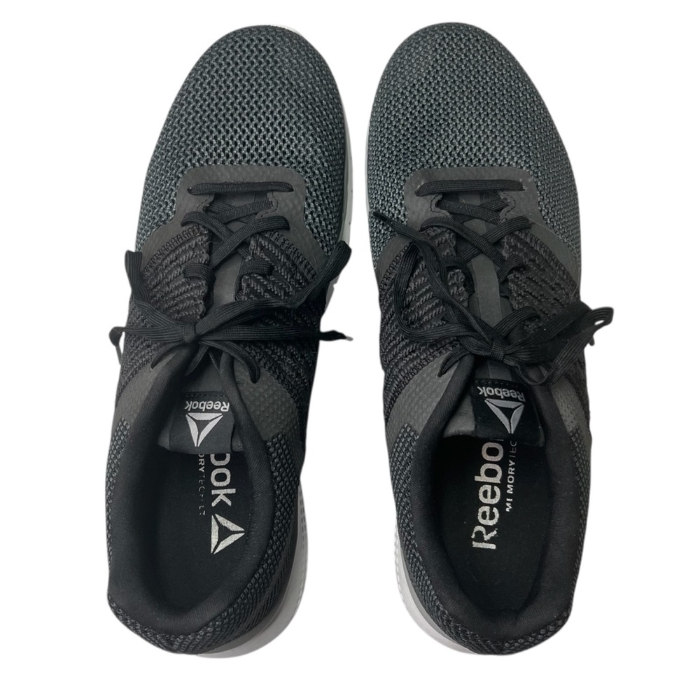 Reebok Mens PT Prime Runner Sneaker Size 12 Black Gravel Athletic Knit Sneakers - Picture 7 of 11